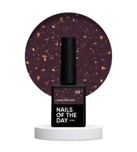 NAILSOFTHEDAY Malbec base potal 05 – fantastic stained...