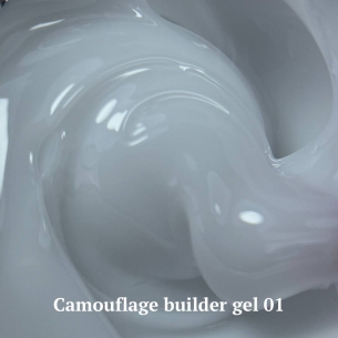 NAILSOFTHEDAY Camouflage builder gel 01 — milky white... 2