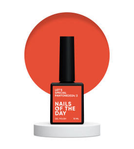 NAILSOFTHEDAY Let's special Pantone2024/2 - salmon/carrot...