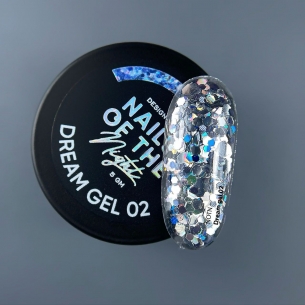 NAILSOFTHENIGHT Dream gel 02 — design gel with incredible... 2