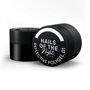 NAILSOFTHENIGHT Reflective Polygel 01 — milky liquid...