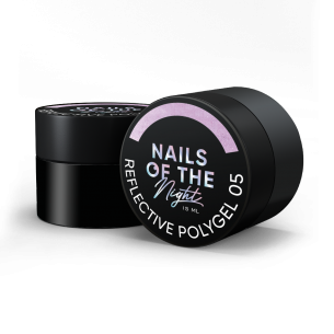NAILSOFTHENIGHT Reflective Polygel 05 — pink liquid...