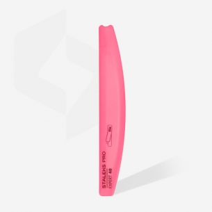 Crescent beveled plastic base for nail file EXPERT 40... 2