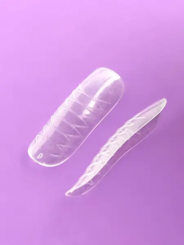 DNKA Top Nail Forms Soft Square - 120pcs