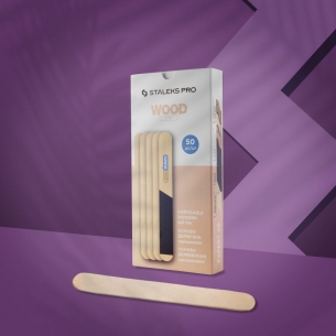 Straight disposable wooden nail file (base) EXPERT 20 (50...