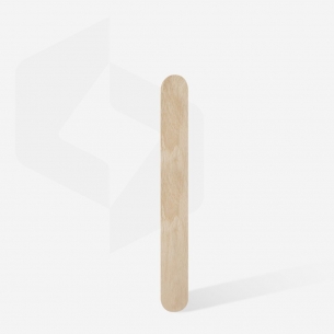 Straight disposable wooden nail file (base) EXPERT 20 (50... 2