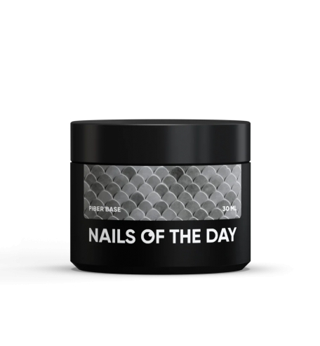 NAILSOFTHEDAY Fiber base – Base gel for nails with nylon fibers, 30 ml