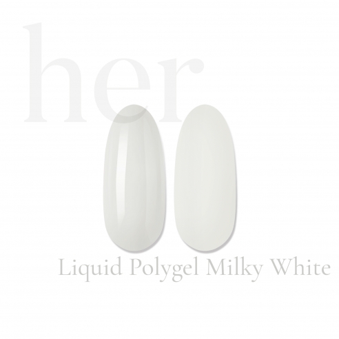 LIQUID POLYGEL - MILKY WHITE, 50g - HER