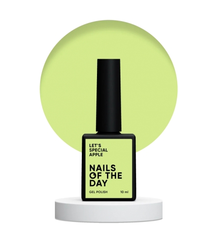 NAILSOFTHEDAY Let's special Apple — lime pastel gel nail polish,10ml