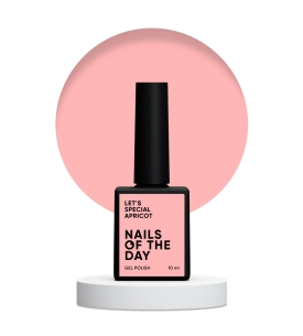 NAILSOFTHEDAY Let's special Apricot — apricot pastel gel...