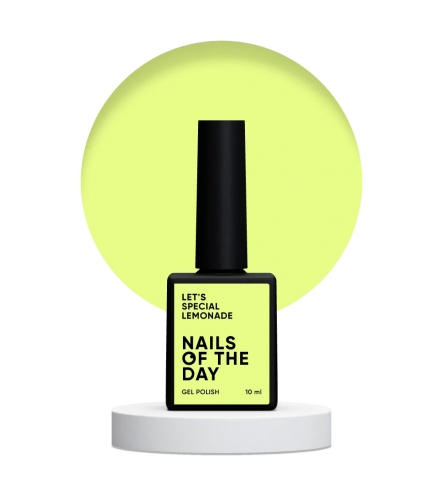 NAILSOFTHEDAY Let's special Lemonade — lemon pastel gel nail polish,10ml