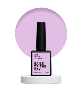 NAILSOFTHEDAY Let's special Lollipop — purple gel nail...