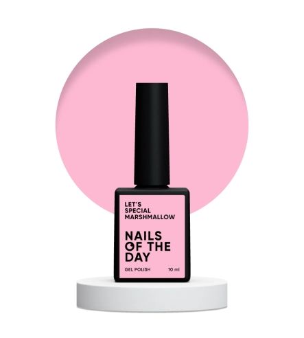 NAILSOFTHEDAY Let's special Marshmallow —  light pink gel nail polish,10ml