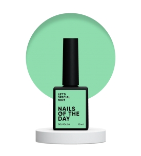 NAILSOFTHEDAY Let's special Mint —  Mint gel nail...