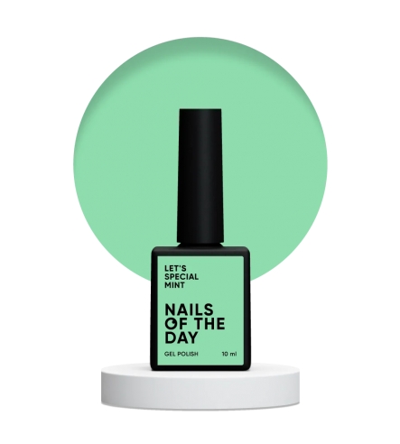 NAILSOFTHEDAY Let's special Mint —  Mint gel...