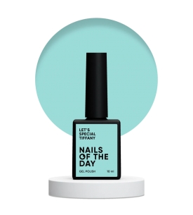 NAILSOFTHEDAY Let's special Tiffany —  soft turquoise gel...