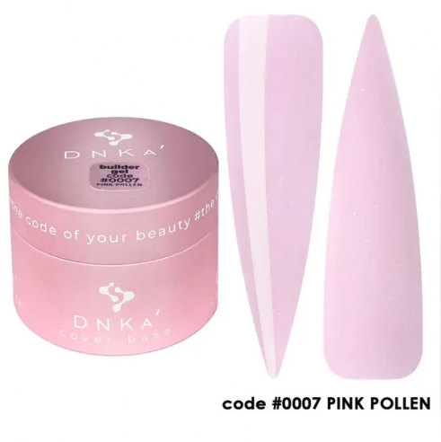 DNKA Builder Gel 0007 Pink Pollen, 30ml