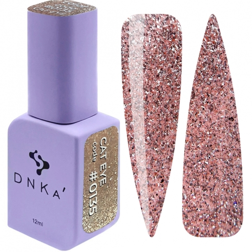 DNKA Gel Polish Cat Eye 0135, 12ml