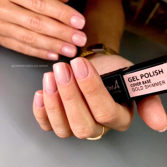 Reforma Cover Base Shimmer Gold, 50ml