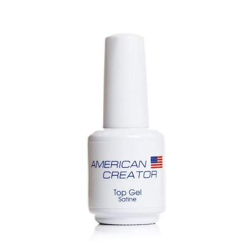 Top Gel Satine, 15ml - American Creator