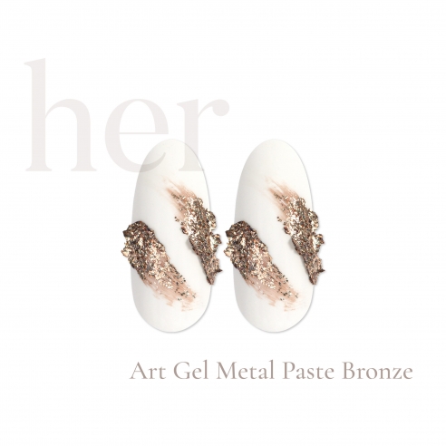 HER Metal Art Gel Paste Bronze, 5g