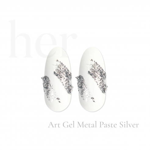 HER Metal Art Gel Paste Silver, 5g