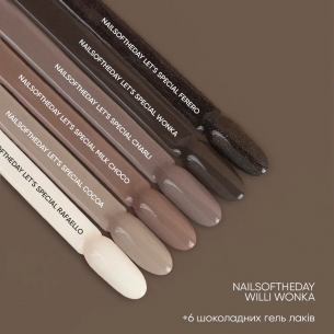 NAILSOFTHEDAY Let's special Cocoa, milky brown nail...