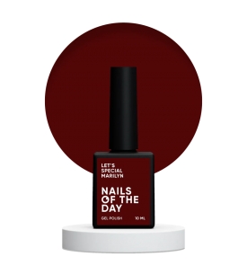 NAILSOFTHEDAY Let's special Marilyn, baked blood gel nail...