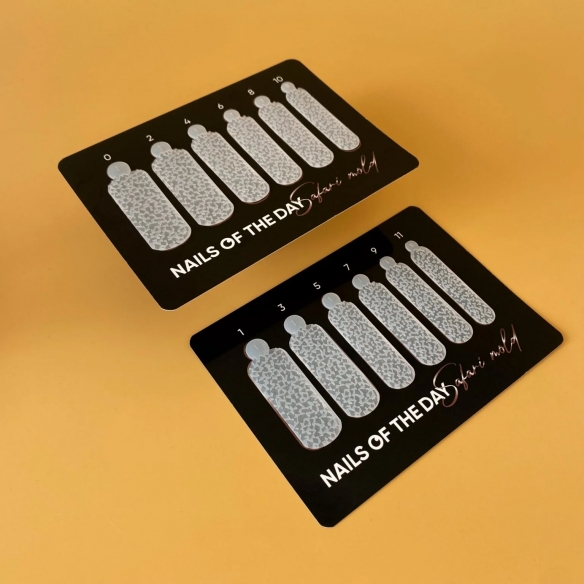 NAILSOFTHEDAY Safari Dusty Terra, silicone form, 12pcs/pack