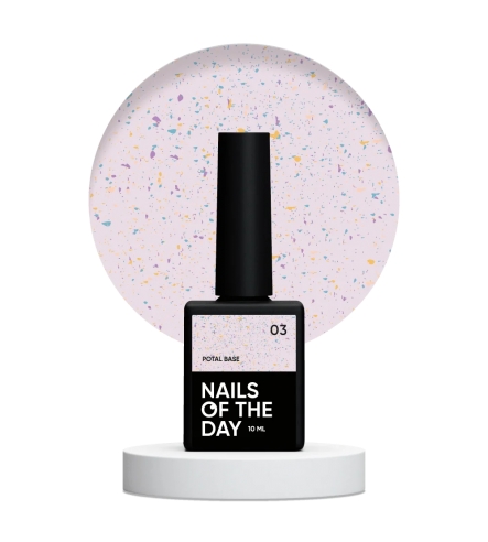 NAILSOFTHEDAY Potal base 03, 10ml