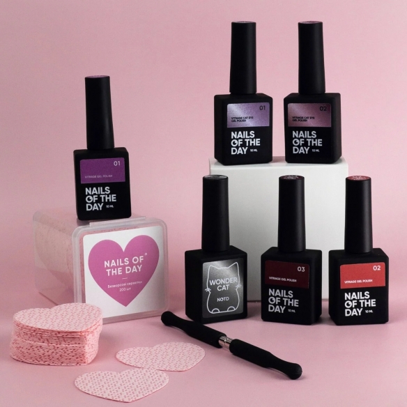 NAILSOFTHEDAY Vitrage gel polish 01, 10ml