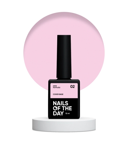 Nailsoftheday Cover base 02, 10ml NEW Formula