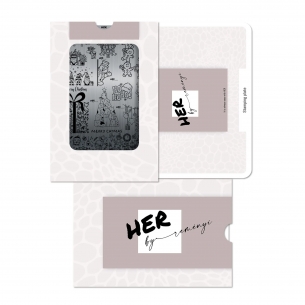 Stamping Plate Ho Ho Ho - HER 2