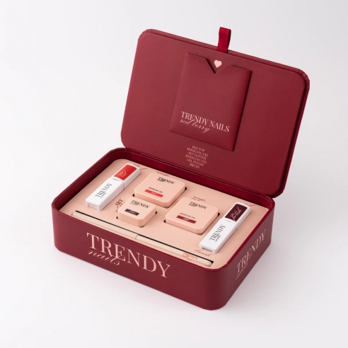 Trendy Nails Red Berry Box