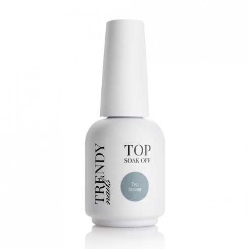 Trendy Nails No Wipe Strong Top, 15 ml