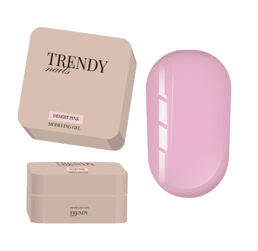 Modeling Gel Desert Pink , 15ml - Trendy Nails