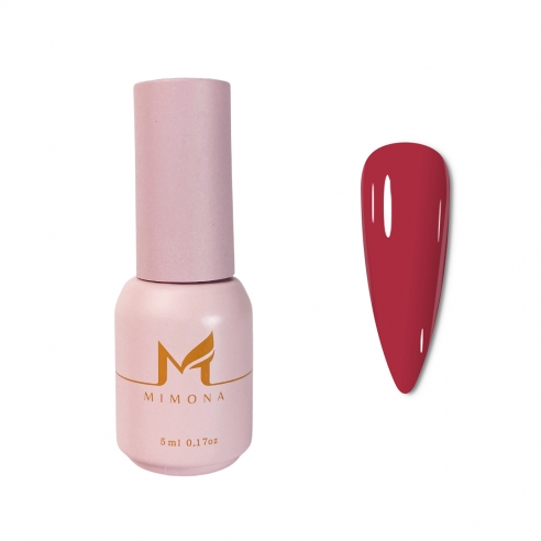 Mimona Gel Polish - Red Scarlet, 5 ml