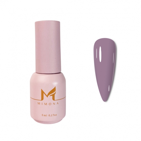 Mimona Gel Polish - Plum Gray, 5 ml