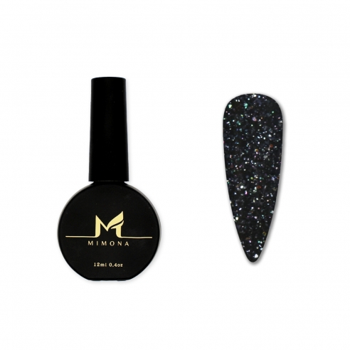 Mimona Top Coat - Fantasy Silver Matte, 12 ml