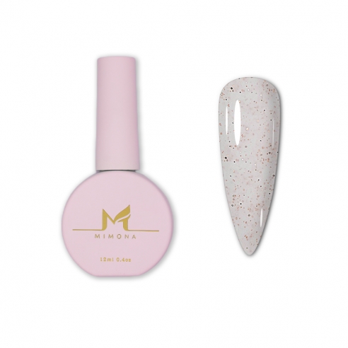 Mimona Cover Base - Milky Gold Shimmer, 12 ml