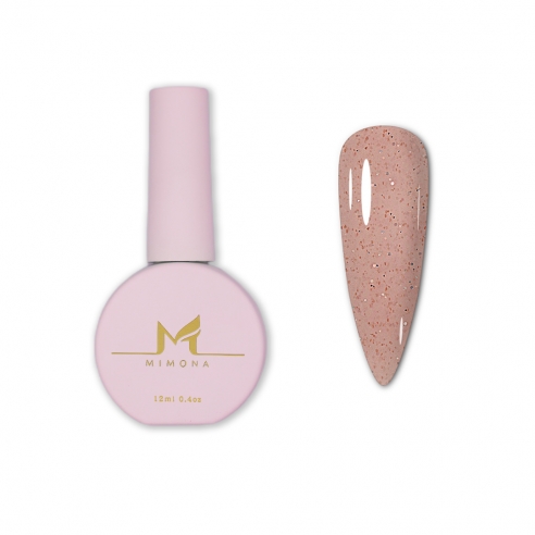 Mimona Cover Base - Beige Shimmer, 12 ml