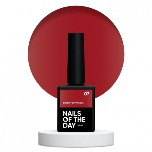 NAILSOFTHEDAY Color top Vitrage 07, 10ml