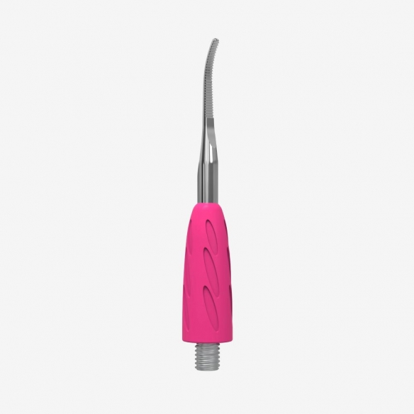 Working part of the pusher Combo UNIQ 37 toenail file with a bent end, Staleks