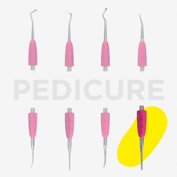 Working part of the pusher Combo UNIQ 32 curette (bend to the right), Staleks