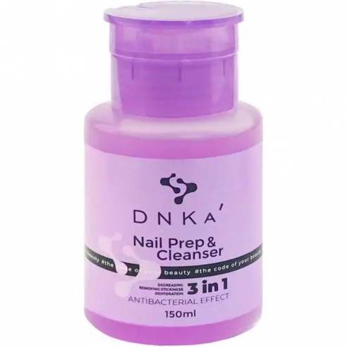 DNKa’ Nail Prep & Cleanser 3 in 1, 150 ml