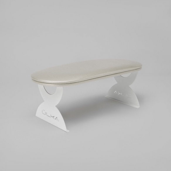 ULKA HAND PAD (ARM REST) WITH LEGS - 22 Pearl