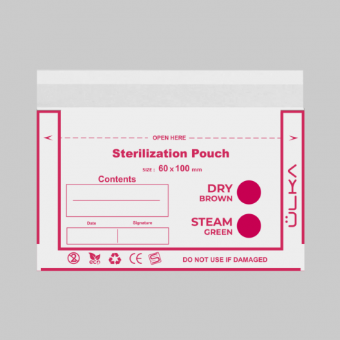 Ulka Napkins Sterilization Bags 6x10cm