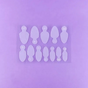 DNKa' Professional nail molds 36pcs, 0003