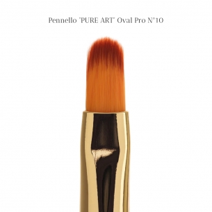 Pure Art Oval Pro Gel Brush N°10 2