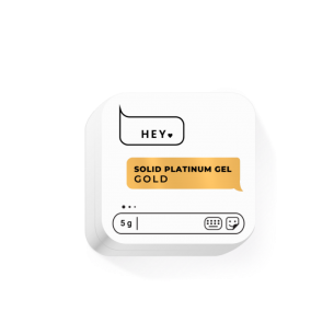 HEYLOVE (Hello) Solid Platinum Gel Gold, 5g